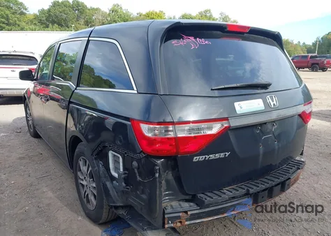 2012 Honda Odyssey Ex-L z USA, uszkodzony, nr VIN 5FNRL5H6XCB097105